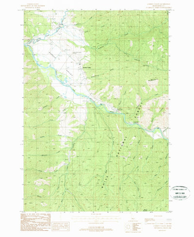 United States Geological Survey Garden Valley, ID (1988, 24000-Scale) digital map