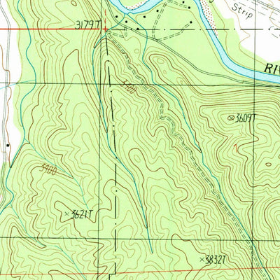 United States Geological Survey Garden Valley, ID (1988, 24000-Scale) digital map
