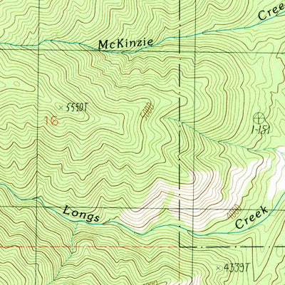 United States Geological Survey Garden Valley, ID (1988, 24000-Scale) digital map