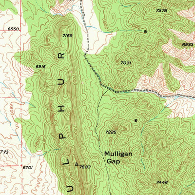 United States Geological Survey Garden Valley, NV (1949, 62500-Scale) digital map