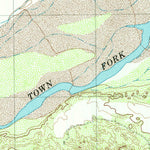 United States Geological Survey Garden Valley, TX-OK (1985, 24000-Scale) digital map