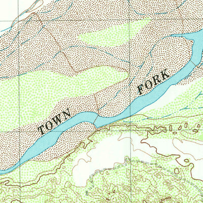 United States Geological Survey Garden Valley, TX-OK (1985, 24000-Scale) digital map