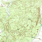 United States Geological Survey Garden Valley, TX-OK (1985, 24000-Scale) digital map