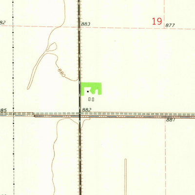 United States Geological Survey Gardena, ND (1963, 24000-Scale) digital map