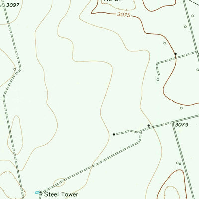 United States Geological Survey Gardendale NW, TX (1968, 24000-Scale) digital map