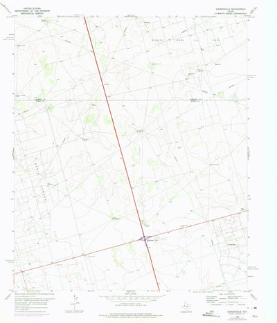 United States Geological Survey Gardendale, TX (1968, 24000-Scale) digital map
