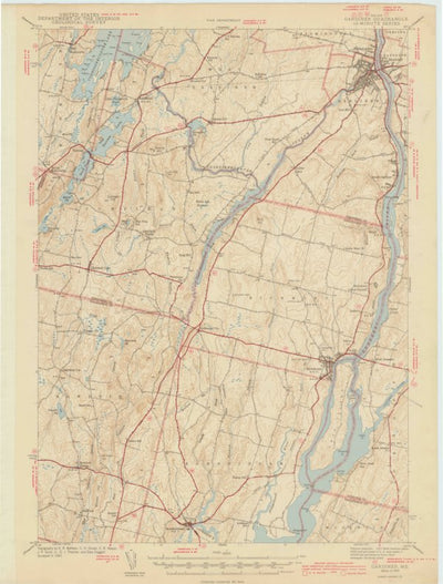 United States Geological Survey Gardiner, ME (1980, 62500-Scale) digital map