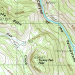 United States Geological Survey Gardiner, MT (1986, 24000-Scale) digital map