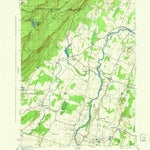 United States Geological Survey Gardiner, NY (1943, 31680-Scale) digital map