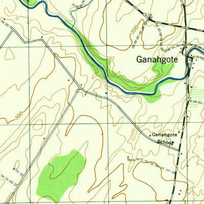 United States Geological Survey Gardiner, NY (1943, 31680-Scale) digital map