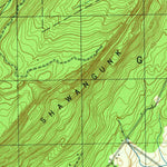 United States Geological Survey Gardiner, NY (1943, 31680-Scale) digital map