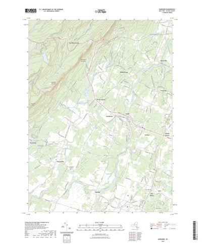 United States Geological Survey Gardiner, NY (2023, 24000-Scale) digital map