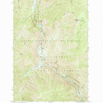 United States Geological Survey Gardiner Peak, ID (1991, 24000-Scale) digital map