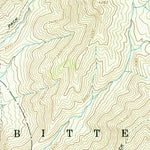 United States Geological Survey Gardiner Peak, ID (1991, 24000-Scale) digital map