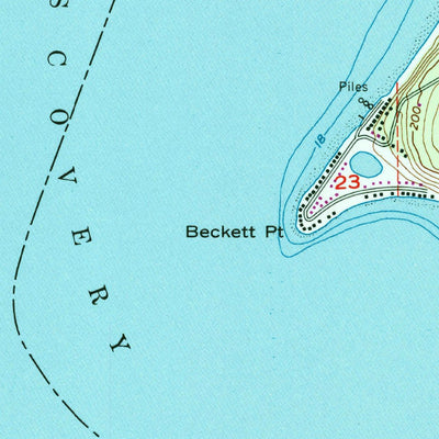 United States Geological Survey Gardiner, WA (1953, 24000-Scale) digital map