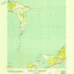 United States Geological Survey Gardiners Island East, NY (1943, 24000-Scale) digital map