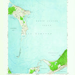 United States Geological Survey Gardiners Island East, NY (1956, 24000-Scale) digital map