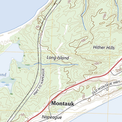 United States Geological Survey Gardiners Island East, NY (2023, 24000-Scale) digital map