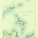 United States Geological Survey Gardiners Island, NY (1904, 62500-Scale) digital map
