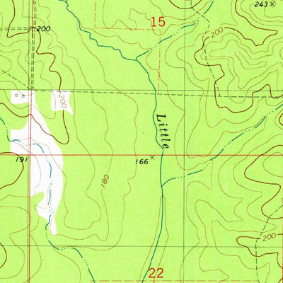 United States Geological Survey Gardner, AR-LA (1981, 24000-Scale) digital map