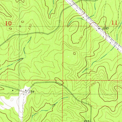 United States Geological Survey Gardner, AR-LA (1981, 24000-Scale) digital map
