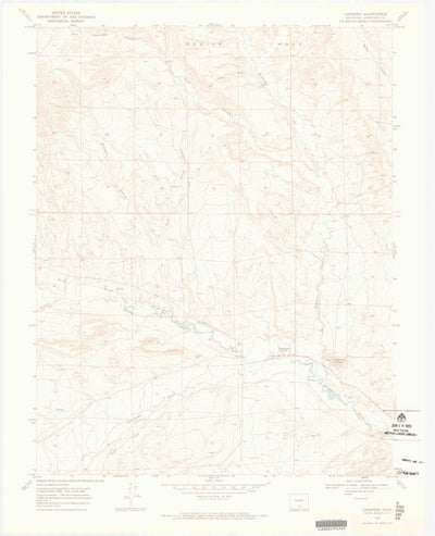 United States Geological Survey Gardner, CO (1969, 24000-Scale) digital map