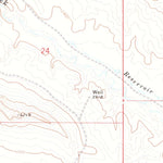 United States Geological Survey Gardner Gulch, WY (1971, 24000-Scale) digital map
