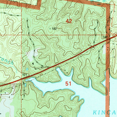 United States Geological Survey Gardner, LA (2003, 24000-Scale) digital map
