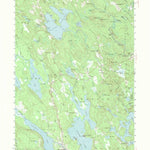United States Geological Survey Gardner Lake, ME (1941, 62500-Scale) digital map