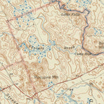 United States Geological Survey Gardner Lake, ME (1943, 62500-Scale) digital map