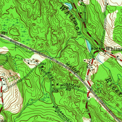United States Geological Survey Gardner, MA (1954, 24000-Scale) digital map