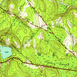 United States Geological Survey Gardner, MA (1954, 31680-Scale) digital map