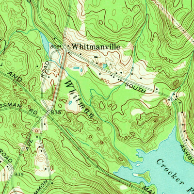 United States Geological Survey Gardner, MA (1970, 24000-Scale) digital map