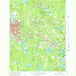 United States Geological Survey Gardner, MA (1970, 25000-Scale) digital map