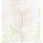 United States Geological Survey Gardner Peak, NM (1981, 24000-Scale) digital map