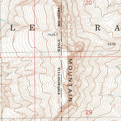 United States Geological Survey Gardner Peak, NM (1981, 24000-Scale) digital map