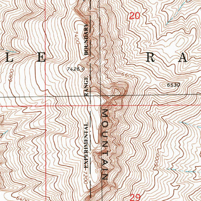 United States Geological Survey Gardner Peak, NM (1996, 24000-Scale) digital map
