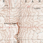 United States Geological Survey Gardner Peak, NM (1996, 24000-Scale) digital map