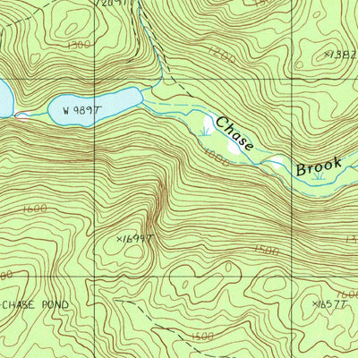 United States Geological Survey Gardner Pond, ME (1985, 24000-Scale) digital map