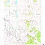 United States Geological Survey Gardnerville, NV (1969, 24000-Scale) digital map