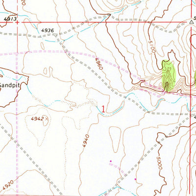 United States Geological Survey Gardnerville, NV (1969, 24000-Scale) digital map