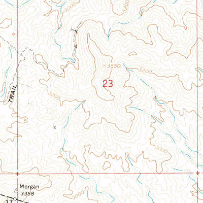 United States Geological Survey Garfias Mountain, AZ (1964, 24000-Scale) digital map