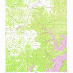 United States Geological Survey Garfield, AR-MO (1958, 24000-Scale) digital map