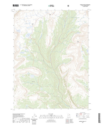 United States Geological Survey Garfield Basin, UT (2023, 24000-Scale) digital map