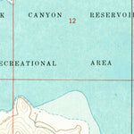 United States Geological Survey Garfield Canyon, MT (1965, 24000-Scale) digital map