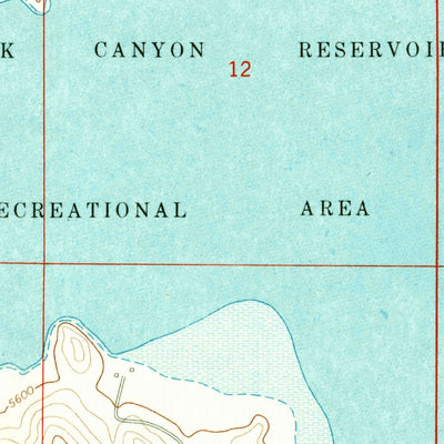 United States Geological Survey Garfield Canyon, MT (1965, 24000-Scale) digital map
