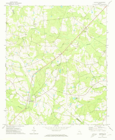 United States Geological Survey Garfield, GA (1971, 24000-Scale) digital map