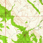 United States Geological Survey Garfield Peak, WY (1959, 24000-Scale) digital map