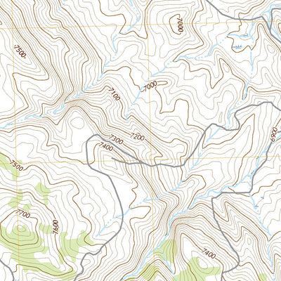 United States Geological Survey Garfield Peak, WY (2021, 24000-Scale) digital map