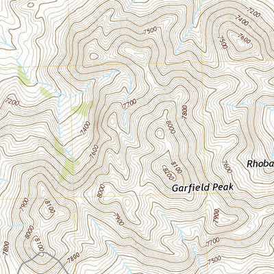 United States Geological Survey Garfield Peak, WY (2021, 24000-Scale) digital map